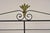 Mid 20th Century Vintage French Bakers Rack 3 Tier Scrolling Wrought Iron and Brass Etagere For Sale - Image 5 of 12