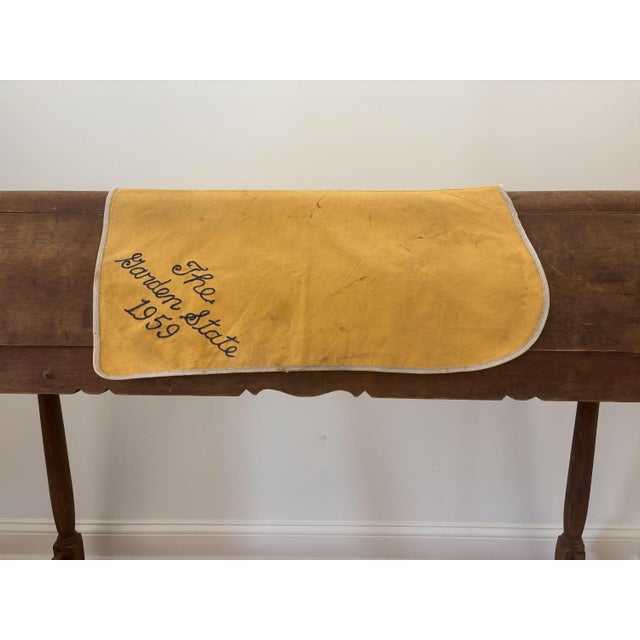 1950s Vintage Racehorse Saddle Cloth For Sale - Image 4 of 8