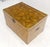 Late 20th Century Faux Tortoise Finish Hand Painted Decorated Campaign Style Trunk Box MINT For Sale - Image 5 of 16