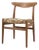 W2 Chair by Hans Wegner For Sale