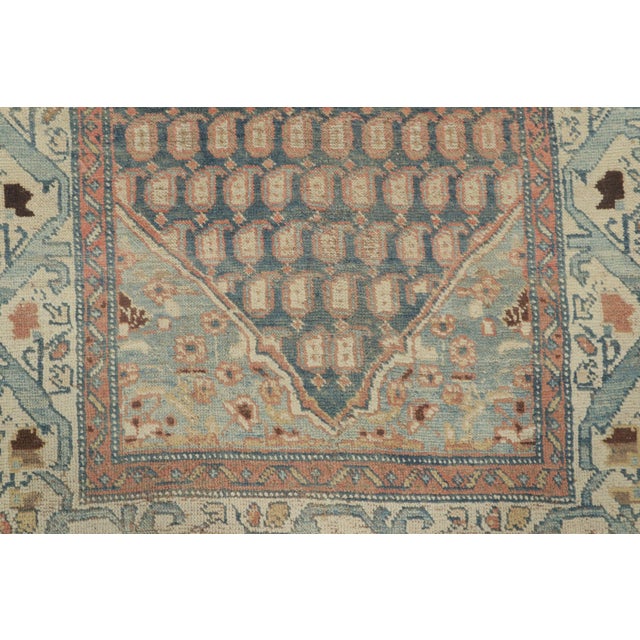 Traditional Antique Persian Tabriz Runner Rug With Floral and Paisley Motifs - Rug & Kilim For Sale - Image 3 of 7