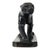 Black Art Deco French Panther Sculpture in Black Lacquered Plaster, 1920s For Sale - Image 8 of 18
