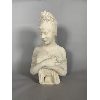 Sculpture, Bust of Madame de Récamier after Joseph Chinard (1756-1813), 52cm, 19th century For Sale