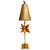 Contemporary Tall & Slender Azalea Gold Table Lamps by Lucas McKearn - a Pair For Sale - Image 9 of 17