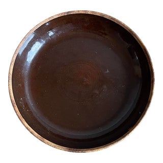 Antique Earthenware Pie Plate/Bowl For Sale