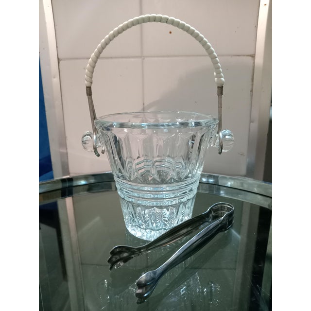 Vintage Ice Bucket, 1950s, in Very Good conditions. Designed 1950 to 1959