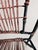 Mid-Century French Wrought Iron and Woven Cord Patio Chairs, 1950s, Set of 4 For Sale - Image 3 of 17