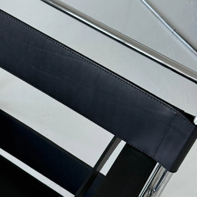 Gavina 1970s Wassily Chairs by Marcel Breuer for Gavina- Set of 2 For Sale - Image 4 of 11