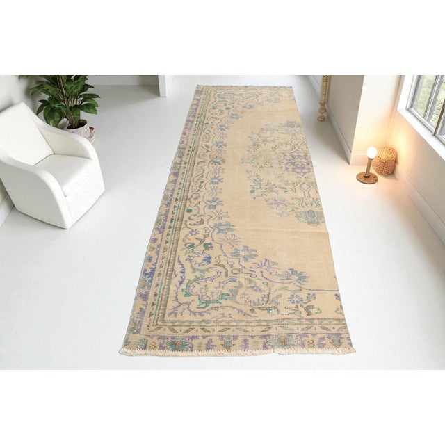 1960s 1960s Anatolian Kurdish Handknotted Runner For Sale - Image 5 of 10