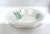 Digoin & Sarreguemines Antique French Digoin Ironstone Serving Bowl Green Floral For Sale - Image 4 of 9