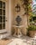 Classical Cast Stone Fruit & Floral Basket Garden Ornament For Sale - Image 9 of 12