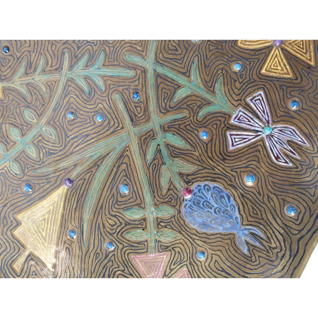 Rectangular Ceramic Studio Tray by Zaur, 1950s For Sale - Image 10 of 11