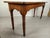 Farmhouse Bistro Table in Walnut, 1920s For Sale - Image 3 of 18