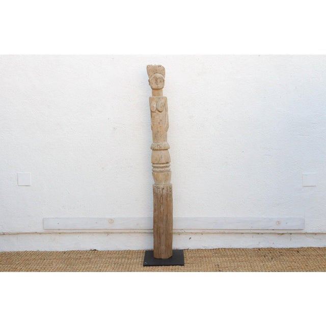 Early 20th Century African Wurkun Figure on Custom Stand For Sale In Los Angeles - Image 6 of 9