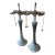 Late 20th Century Stiffel Lamp Pair For Sale