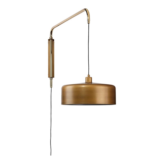 Jeno Swing Arm Wall Sconce, Large For Sale