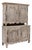 19th Century France Antique White Wood Storage Cabinets & Cupboards For Sale
