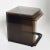 Metal 1970s Set of Four Nesting Tables in Satin Black Metal & Smokey Gray For Sale - Image 7 of 13