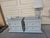 Vintage Oak Nightstands With Lattice Inlay, 2 Pieces For Sale In Palm Springs - Image 6 of 7