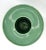 Mid Century Modern Ribbed Green-Blue Vase For Sale - Image 9 of 12