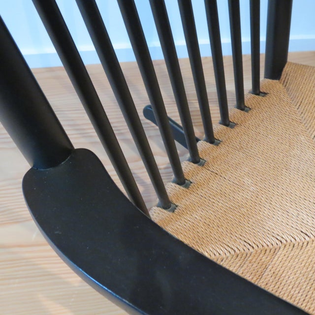 Vintage J16 Rocking Chair by Hans J. Wegner, 1963 For Sale - Image 6 of 16