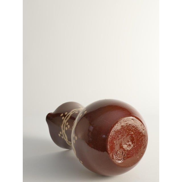 Brown Ceramic Vase by Andersson & Johansson, Höganäs, Sweden, 1920s For Sale - Image 9 of 13