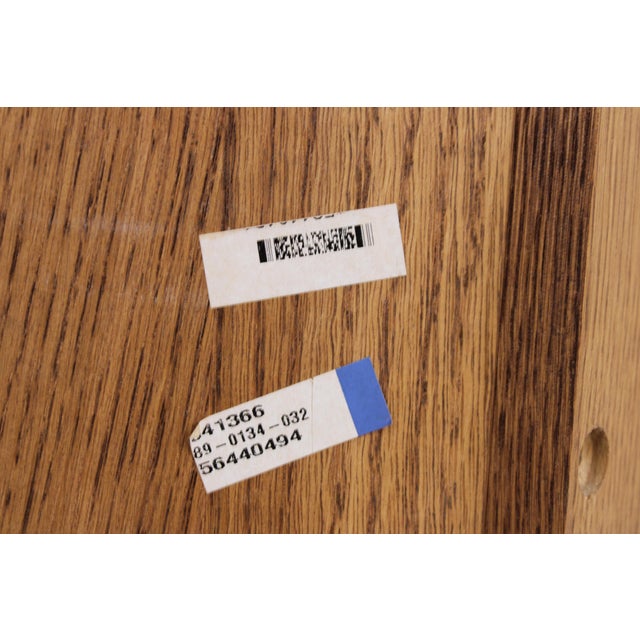 Stickley Mission Oak Leaded Glass Corner Cabinet For Sale - Image 18 of 18