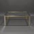 Italian Chrome and Gold Coffee Table, 1970s For Sale - Image 9 of 9