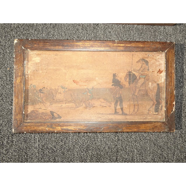 Set Six 7"x12 Collage Antique Rustic Spanish Style Pictures of Bullfighters & Matadors For Sale In Los Angeles - Image 6 of 18