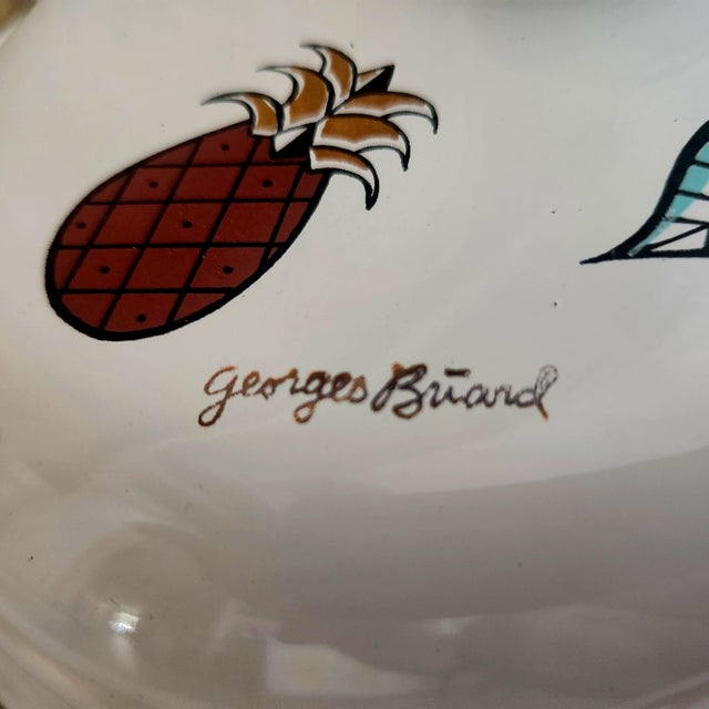 1960s Georges Briard Enamel Casserole Dish Vintage 1960s For Sale - Image 5 of 8