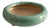 20th Century Glazed Ceramic Catchall, 1980s For Sale