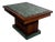 Art Deco Dining Table with Green Marble Top For Sale