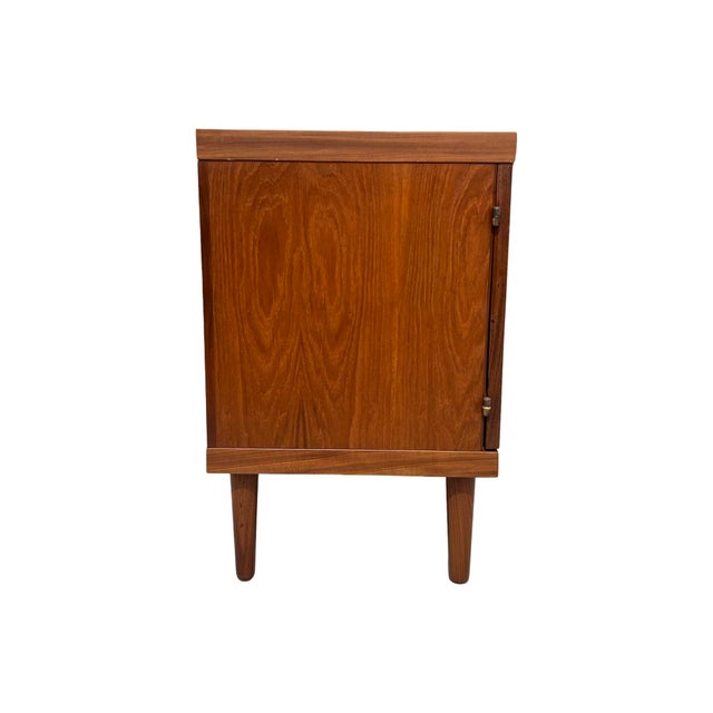 Mid-Century Modern Vintage Mid Century Danish Modern Hans Olsen Teak Credenza Denmark Restored 1960s For Sale - Image 3 of 12