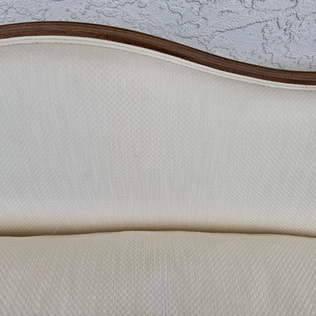Anitque Mahogany Serpentine Hepplewhite Style Sofa For Sale - Image 10 of 18
