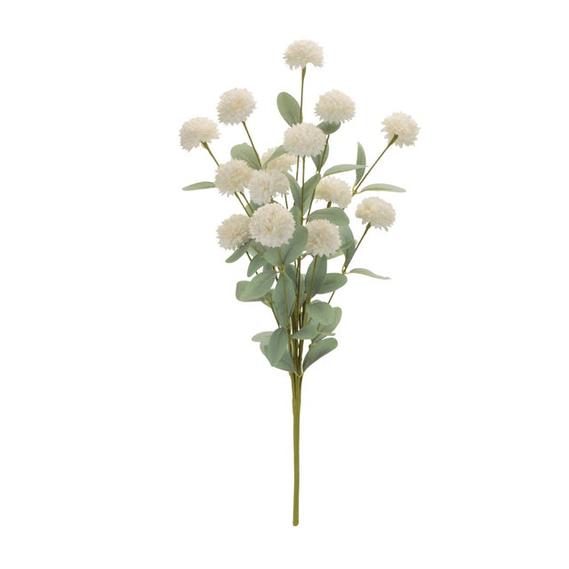 Kenneth Ludwig Chicago Mini Mum Floral Bush (Set of 4) For Sale - Image 4 of 5