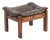 Jean Gillon - Rosewood Amazonas Ottoman for Italma, Brazil, 1970s For Sale