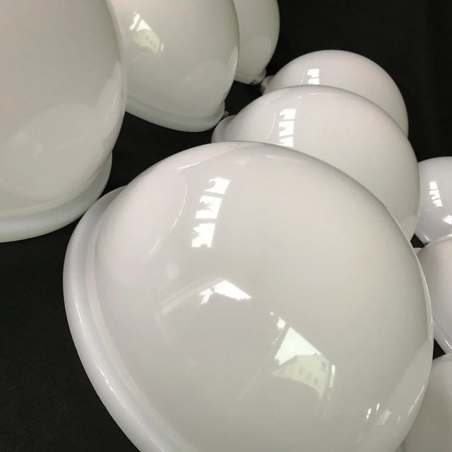 White Acrylic Ceiling Or Wall Lamp from Raak, 1970s For Sale - Image 12 of 14