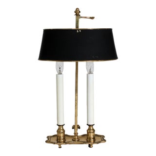 Brass Bouillotte Table Lamp For Sale