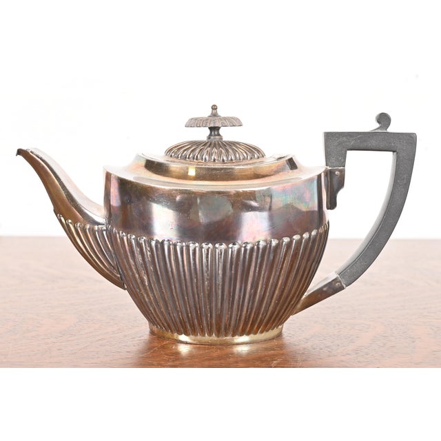 English Victorian Silverplate Tea and Coffee Service Set For Sale In South Bend - Image 6 of 12