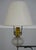 Vintage Colonial Style Iron & Hobnail Glass Tripod Floor Lamp For Sale In Philadelphia - Image 6 of 11