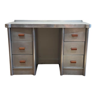 Ernest Race Metal Desk for Hunting For Sale