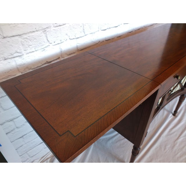 Vintage Regency Drop Leaf Table Sideboard Buffet Chairish