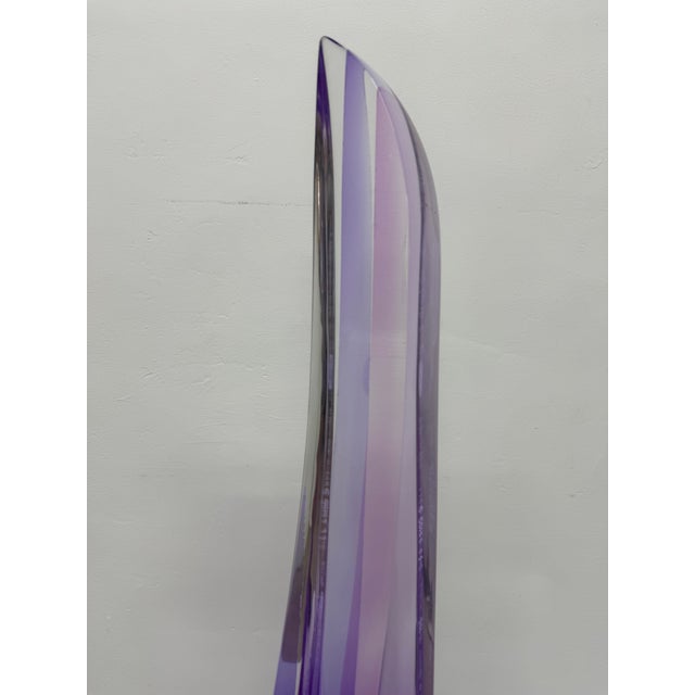 Van Teal Multi-Color Abstract Acrylic Table or Floor Sculpture, 1980s For Sale - Image 14 of 16
