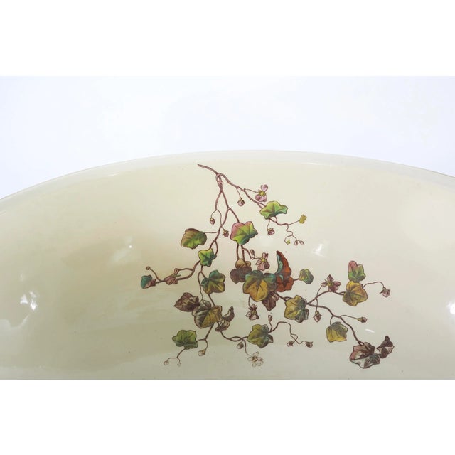 19th Century English Porcelain Bath / Chamber Service - 2 Piece Set For Sale - Image 11 of 13