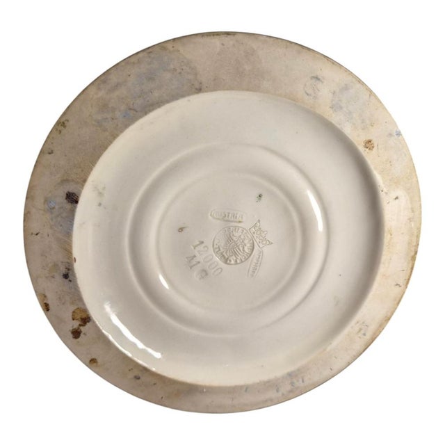 Ceramic Large Austrian Art Nouveau Pottery Vase, 1890s For Sale - Image 7 of 9