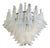 21st Century Opaline Murano Selle Chandelier by Fabio LTD For Sale