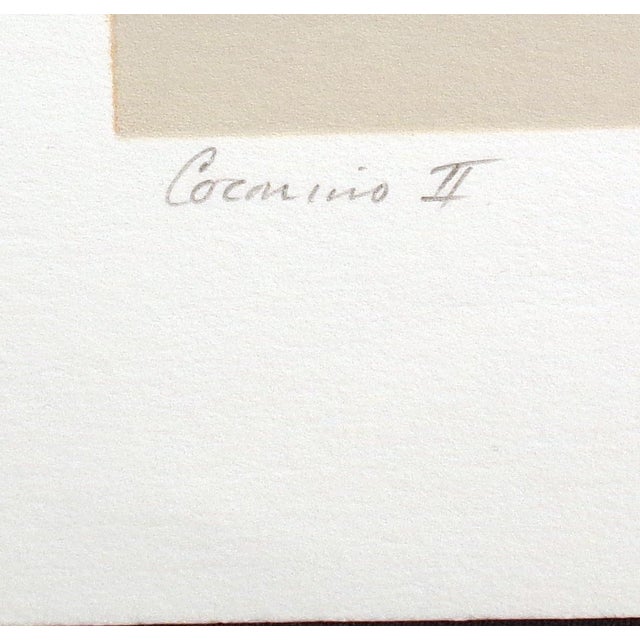 Impressionist 1990s Jim Boutwell "Coconino Ii" Hand Signed Art Serigraph Print Landscape Clouds For Sale - Image 3 of 6