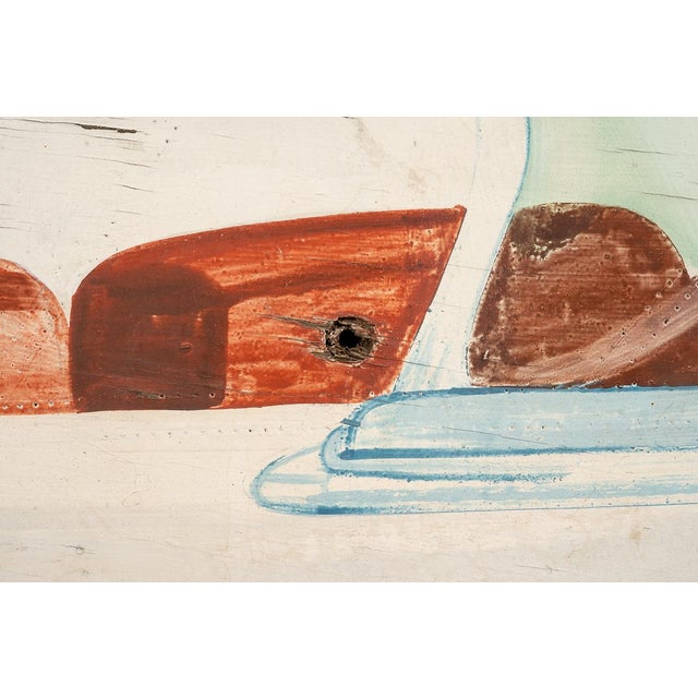 Mid 20th Century 1962 Century Coronado Boat-Shaped Painted Advertising Sign For Sale - Image 5 of 5