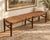 Pottery Barn Skylar Woven Leather Bench For Sale - Image 10 of 10