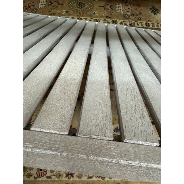 Crate & Barrel Boardwalk Coffee Table For Sale - Image 12 of 13